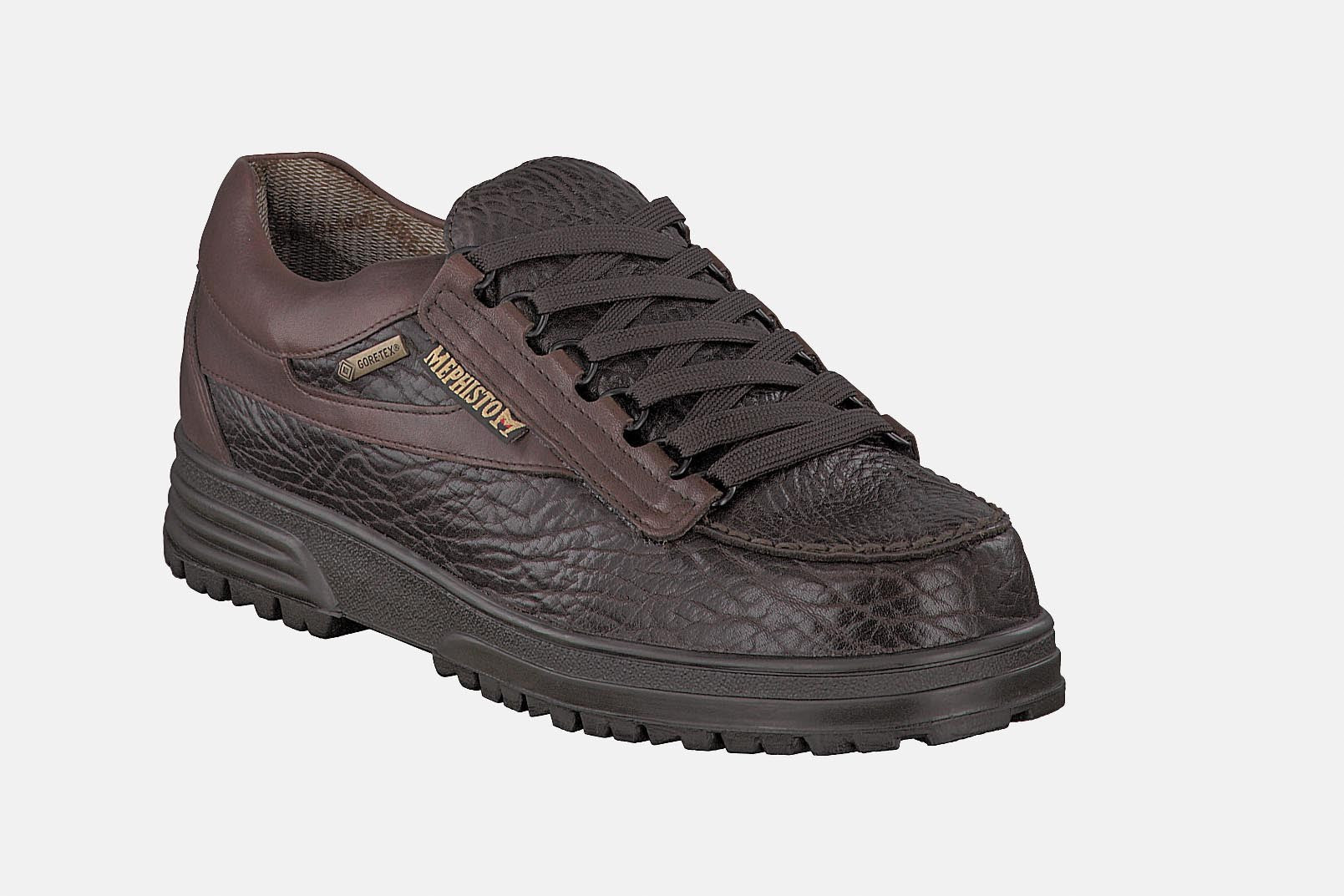 Mephisto Men's Break Dark Brown 751 / 351 Gore-Tex hiking shoe front view