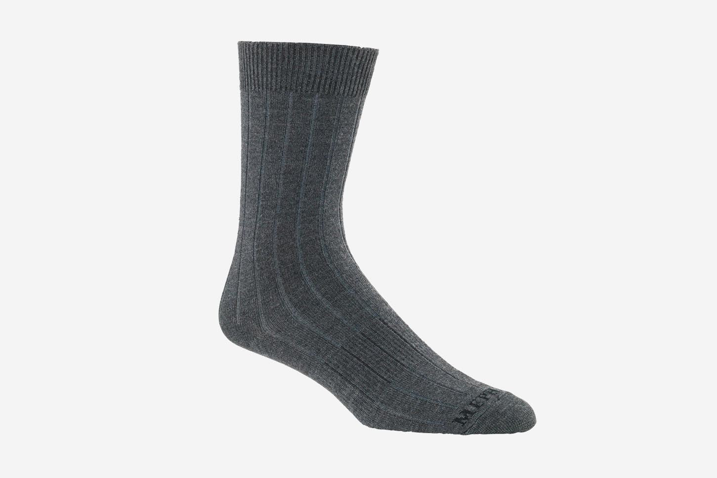 Mephisto Women's Phoenix Sock Charcoal profile view